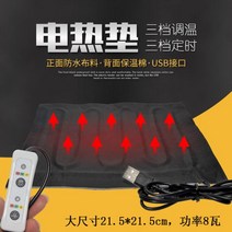 냉온수매트 온수 매트 캠핑 USB 차박 전기장판 담요, 단일사이즈, C