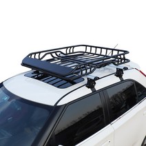 소형차 경차 루프탑 모닝 레이 스파크 티볼리 승용차 SUV 루프바스켓 짐받침대 캐리어, 펀치 없는, 1.6미터길이의싱글프레임+라이트탑+메쉬로프