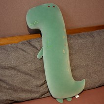 대왕인형 안고자는 모찌 기린 인형 바디필로우 낮잠 쿠션, 공룡