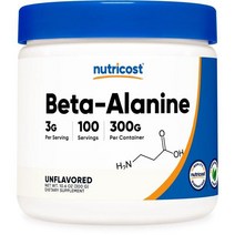 뉴트리코스트 Nutricost 베타알라닌 분말 300g, 5팩
