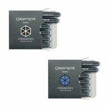 키밍 / 까렌다쉬 849메탈 만년필용 잉크카트리지 6개입 MO, 블루