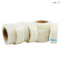 위드원 산업용보호테이프 투명랩 컷팅 35mm 56롤 1박스, 1box