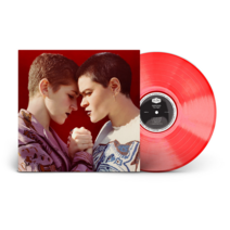 LP판 미국 Overcoats The Fight 독점 루비 레드 컬러 레코드판 LP