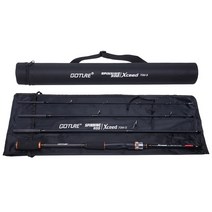 Goture-Xceed 1.98-3.6m 후지 가이드 링 카본 스피닝 캐스팅 낚싯대 M/MH 파워 루어 로드 4 피스 여행용 튜, 01 Black_04 Spinning-2.7m-M