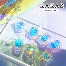 퍼니네일 [퍼니네일] 컷팅 유리네일필름 우루우루 얼음필름, 유리네일필름-23