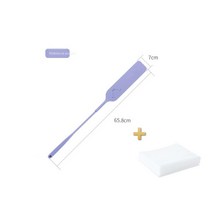 침구청소기 분리형 갭 더스터 연장 먼지 브러시 부직포 클리너 소파 침대 가구 코너 바닥 홈 클리닝 도구, 보라색
