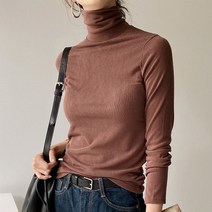 모노치코(트렌드) 몽트 터틀넥 골지 폴라 티셔츠 15color TSP-0514