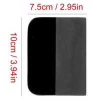 스크레이퍼 PPF 그린 핑크 스퀴지 탄소 섬유 비닐 포장 TPU 고무 자동차 필름 스티커 디테일링 윈도우 틴트 도구 T21, [11] black 10x7.5cm, 11 black 10x7.5cm