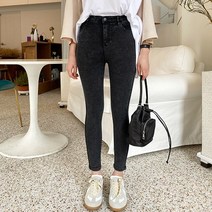 바잉몰 [155cm160cm165cm 빅사이즈~XL] 여성 금요일 스판 스키니진