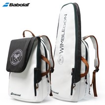 바볼랏 2022 윔블던 Wimbledon 에디션 테니스 백팩, 화이트