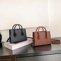 코지 여자 매트 뱀피가죽 디자인 미니백 크로스백