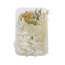 향초만들기휴대 전화 케이스 양초 만들기위한 자연 말린 꽃 수제 공예 에폭시 수지 펜던트 목걸이 쥬얼리, 17 Q