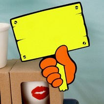 쇼카드스티커 상품 pop 카드 글씨 스티커 점착지 100개