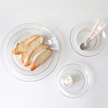 카모메키친 Duralex 리스 접시 4type 내열유리 접시, 19cm