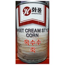 화풍 옥수수죽 400g X4캔