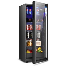 쇼케이스 디스플레이 음료 6단 업소용 냉장고 138L, 3단 50L