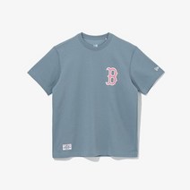 뉴에라 MLB 빅 페이즐리 보스턴 레드삭스 반팔 티셔츠 슬레이트 그레이