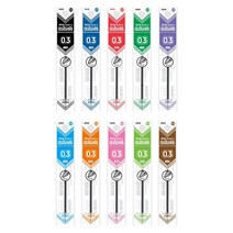 자바펜 셀렉트 중성리필 0.3mm, 1개, 콘타입_하늘