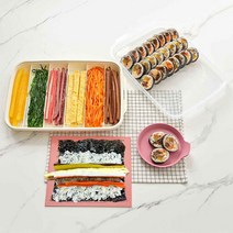 이지앤프리 김밥재료보관용기 3종 2세트, 단품