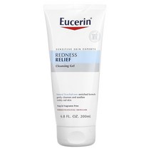 EUCERIN 홍조 완화 클렌징 젤 무향 200ML(6.8FL OZ), 상세내용참조, 200ml