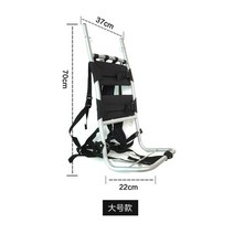 초경량 낚시 트레킹 등산 접이식 백 지게 프레임 등짐지게 등짐 이동식 손수레, 일반대형, 단일사이즈, 1개