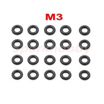 방진고무패드 고무발 스프링 진동 방지 M2 M3 O-타입 고무 와셔 충격 흡수 탄성 개스킷 6x2x2mm 6x3x1.5mm