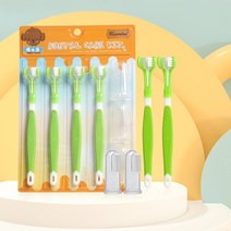 강아지손가락칫솔 강아지치석제거기 강아지스케일링 개치아 청소 브러시 손가락 칫솔 키트 치과 치료 소형, 한개옵션0