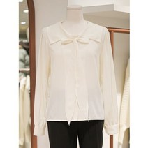 오조크 오조크 DP01 리본 타이 쉬폰 블라우스 FORSCBA501P (9471896)