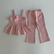 일센치KC 하트프릴세트 유아동복 상의 하의