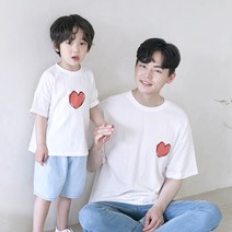 마이하트 반팔 아빠와아기 21B09MK/ 패밀리룩 가족사진의상