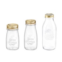 보르미올리 콰드로 밀폐용기 보뜰레 3종, 1개, 1000ml