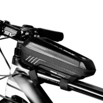 [기타] 와일드맨 P5 카본 하드팩 탑튜브 가방 자전거 프레임 백 앞, 상세 설명 참조