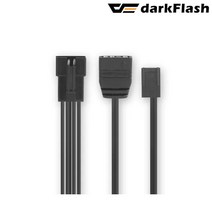 다크플래시 darkFlash C6S 5V SYNC & FAN CONTROL 통합케이블, 1