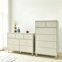 카멜레온퍼니처 비비드 800 5단 1200 3단 광폭 서랍장, 비비드1200 3단, 다크그레이화이트