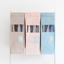 유아상점]유니크 올인원 행거커버_미니/대청소/정리/옷정리/먼지커버/옷장정리, 베이지
