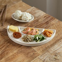 에라토 보니토 디저트 플레이트 나눔 접시, 아이보리, 1개