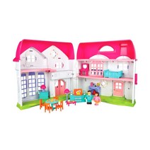 4살 여아 인형의집 침대 이층집 핑크 어린이날선물 장난감 유치원 놀이 4세