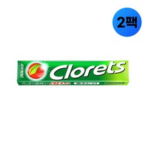 일본 Clorets 클로레츠 XP 오리지널 민트 껌 20개 x 2