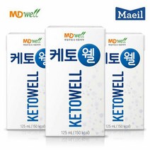 메디웰 케토웰 1박스 125ml x 24팩 환자식 식사대용, 없음