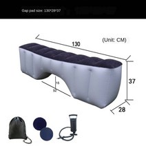 차박 차박하기좋은차 트렁크 매트 캐스퍼 스타리아 4세대 카니발 레이 자동차 여행 침대 차량 풍선 리스 suv 후면 범용 뒷좌석 갭 패드 운전 왜건 침대 자동 운전 여행, 하얀, 협력사