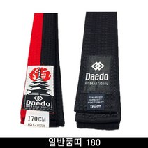 대도 태권도 도복띠 모음 35년 전통 브랜드 일반품띠 180 인쇄가능, 색상