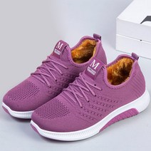 도오빠 제단타 여성 털 운동화 스니커즈 기모 안감 헬스 런닝화 겨울 경량 여자운동화 발편한 신발