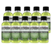 리스테린 그린티 마일드 100ml 10개