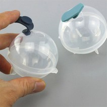 가정용 수제 소프트 젤라또 아이스크림 기계 메이커 제조기 6cm 빅 사이즈 볼 아이스, 6개