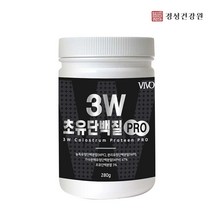 경성건강원 복합 프로틴 VIVO 3W 초유단백질 PRO 280g 농축유청 분리유청 MBP가루 대두단백질 가수분해 식물성 근육량 류신 BCAA 식사대용 영양보충 온가족 단백질보충 미국산초유분말 단백질, 1box, 280gx1개