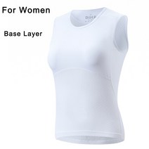 승마조끼 방탄 안전 남성 여성 사이클링 기본 레이어 MTB 도로 메쉬 조끼 속옷 자전거 통기성 빠른 건조 의, 07 for Women Base Layer_05 XL