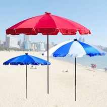 야외용편의점 파라솔 비치 야외 카페 접이식 캠핑 원형zoavlddydvna490, & 소형파라솔-흰_빨강