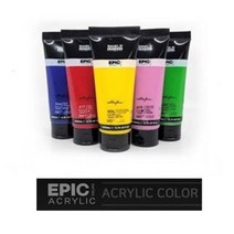 쉴드 에픽 아크릴물감 헤비바디 200ml 낱색, 643 Cobalt Blue(HUE), 643 Cobalt Blue(HUE)