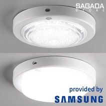 삼성 LED 원형 직부등 센서등 프라임 국산 슬림 아파트 현관 복도 계단 베란다 센스등 15w 주광 주백 전구 조명, 4.스마트 센서등 주광색(하얀 빛)