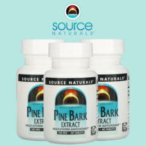 소스내추럴스 피크노제놀 150mg 프랑스 해안 소나무껍질 추출물 60캡슐, 3병